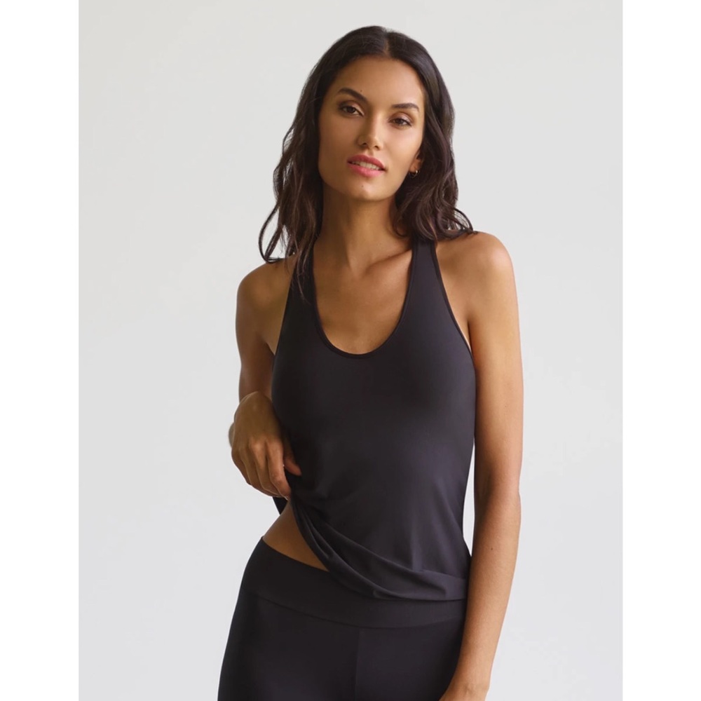 COMMANDO Lifted Butter Racerback Tank in Black